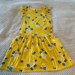 Tea Collection - Flutter Sleeve Pocket Dress - EUC